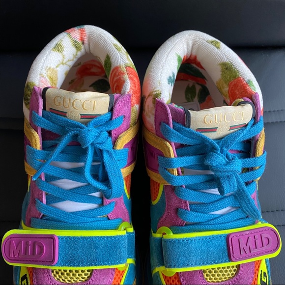 Gucci Ultrapace Mid-Top Sneakers - Picture 11 of 16